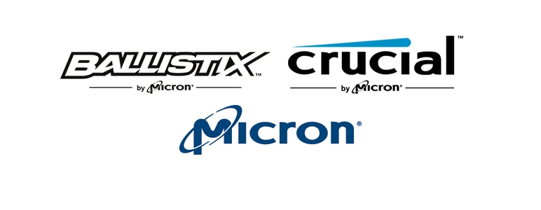 Vi distribuerer nå Micron Technologys varemerker Crucial og Ballistix
